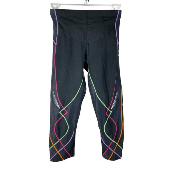 CWX Joint Compression Tight Black Leggings Womens Support - Picture 1 of 12